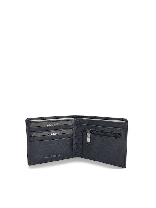 Diplomat Men's Leather Wallet Black