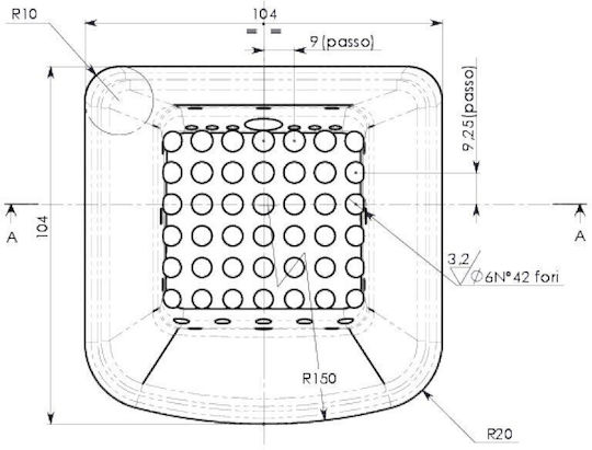 Burner Chamber for Pellet Stove