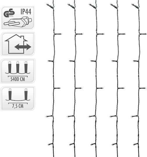 720 Λαμπάκια LED 54μ. Ψυχρό Λευκό σε Σειρά