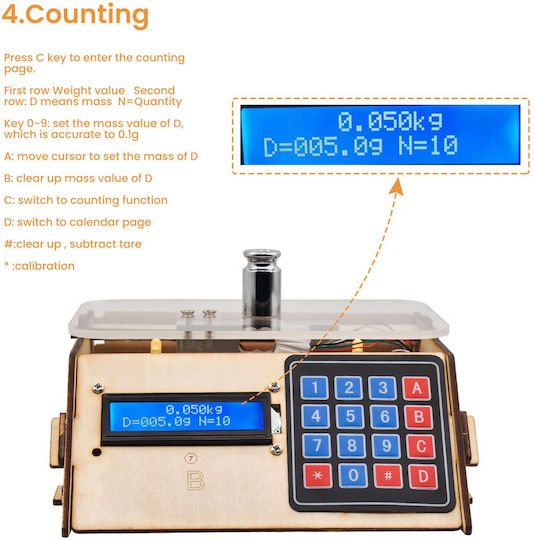 Keyestudio Electronic Scale Kit για Arduino