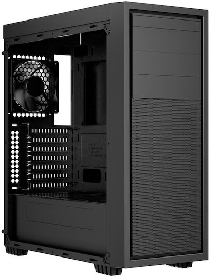 Gembird Fornax K500 Midi-Turm Computergehäuse Schwarz