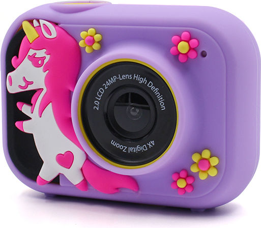 Lamtech Kid Camera Action Camera Full HD (1080p) with Screen 2" Purple