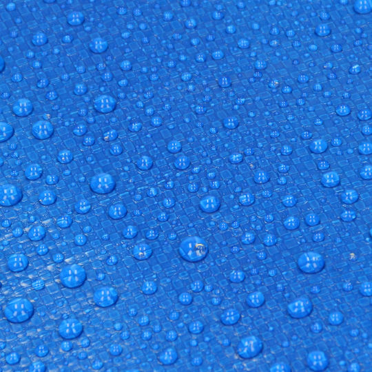 ECD Germany Waterproof Tarpaulin 260gr/m² 6x1.5m. Heavy Duty Blue