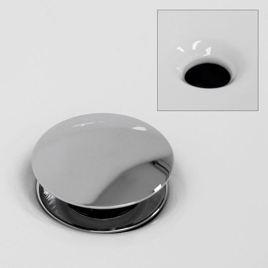 ML-Design Aufgesetztes Waschbecken Keramik 42x42x13.5cm Weiß