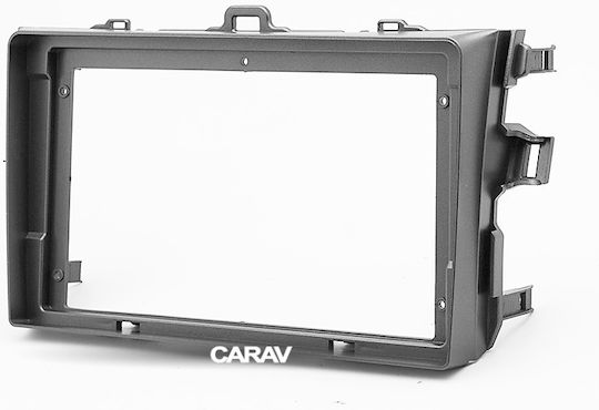 DIN Fascia Panels 2 Din Compatible with Screen 9" for Toyota Corolla 2007 2013