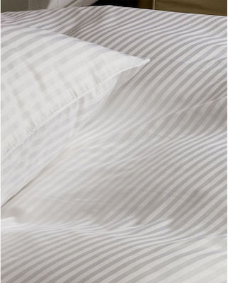 Pennie Hotel Sheet White King Size 300x320cm Cotton 1pcs