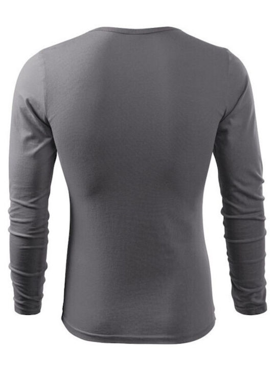 Malfini Men's Short Sleeve Promotional Blouse Gray