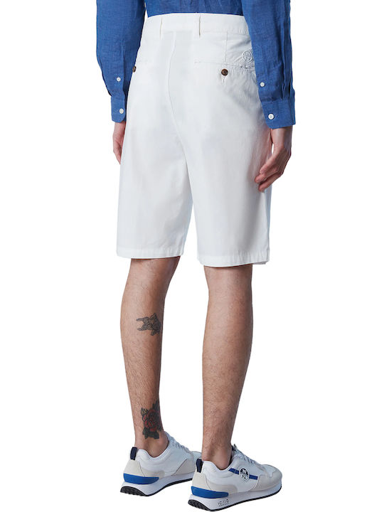 North Sails Men's Shorts Chino White