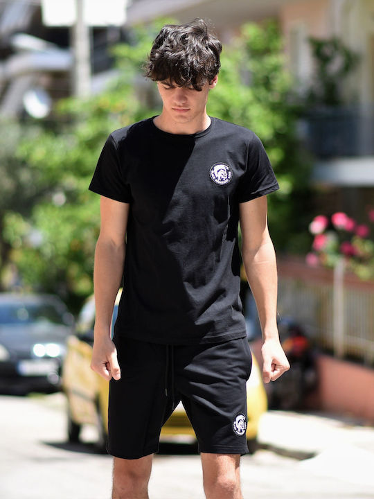 Sportliche Herrenshorts Schwarz