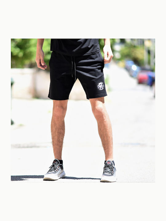 Sportliche Herrenshorts Schwarz