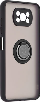 Techsuit Glinth Back Cover Black (Poco X3 NFC / X3 Pro)