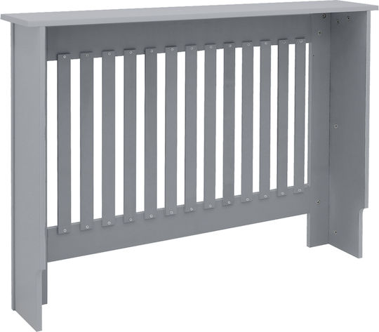 ECD Germany Country Style Калориферно Капаче от MDF Сиво 112x19x82см