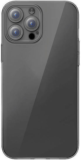 Baseus Umschlag Rückseite Silikon Set mit Glas Transparent (iPhone 12 / 12 Pro)