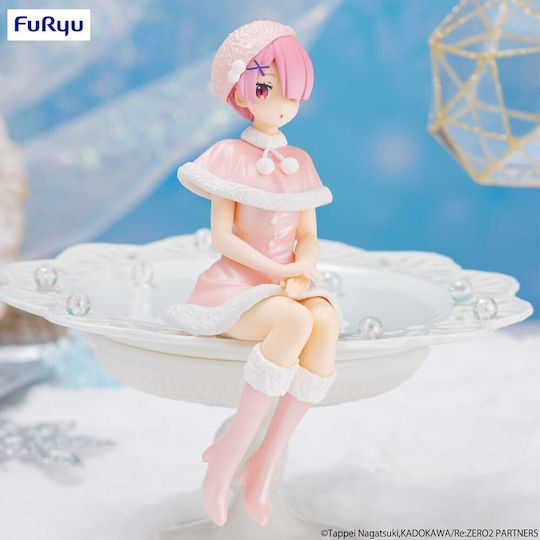 FuRyu Re Viața De Început Zero În Altă Lume Ram Zăpadă Figurine Colectabile 14cm