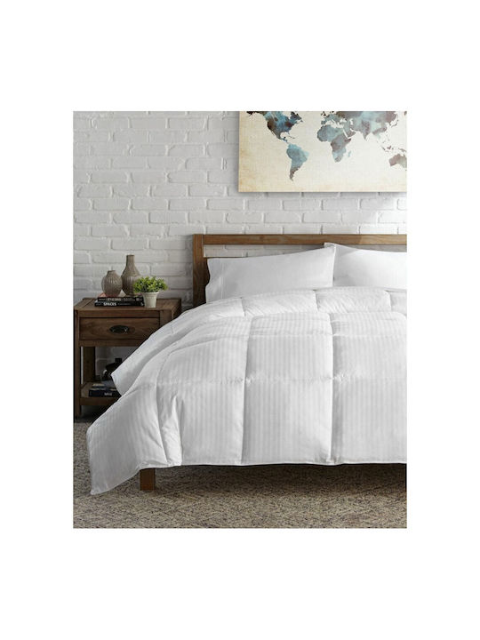 Pennie Duvet Queen Down 220x240cm Zygos White