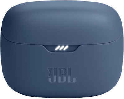 JBL Tune In-Ear Bluetooth-Freisprecheinrichtung Kopfhörer mit Schweißresistenz und Ladeetui Blau