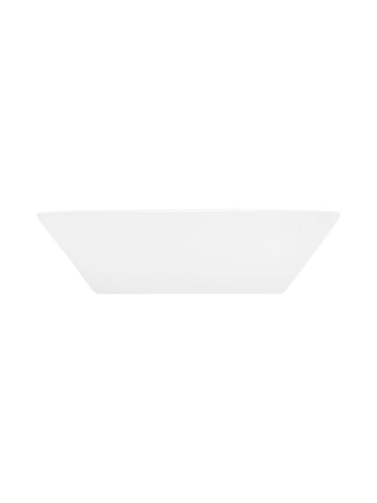 ML-Design Deasupra Blatului Chiuvetă Ceramică 41x41x12cm Alb