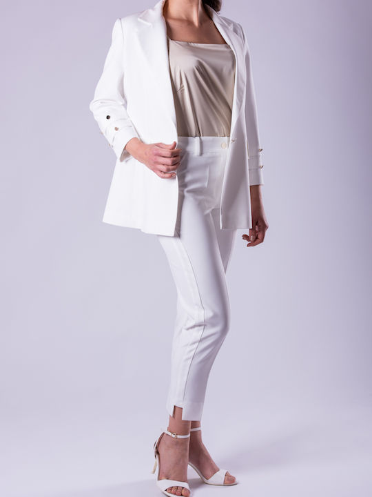 Forel Women's Crepe Blazer Green