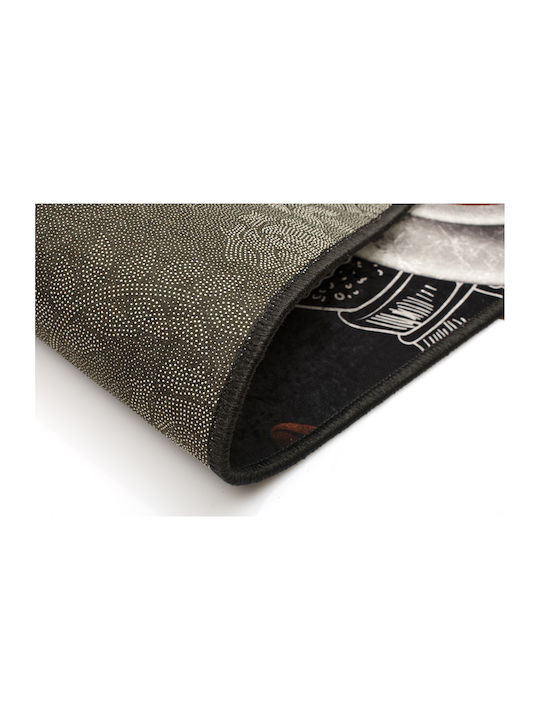 Dimcol Spices 252 Kitchen Mat Runner with Anti-slip Underlay Multi 67x150εκ.