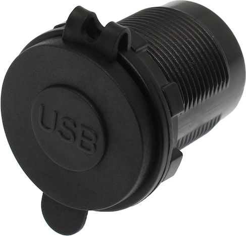 Water Resistant Motorcycle Phone Charger 3.1A with 2 USB Ports