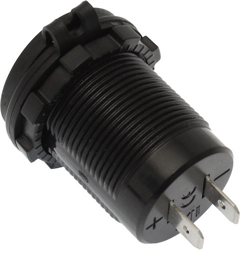 Water Resistant Motorcycle Phone Charger 3.1A with 2 USB Ports