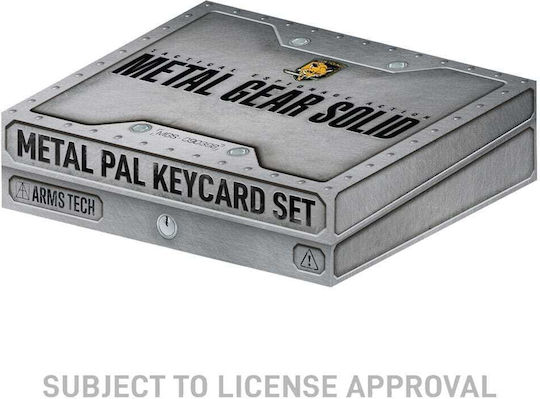 FaNaTtik Metal Gear Solid Schlüsselkarte Set Replik Artikel 6cm lang in Maßstab 1:1