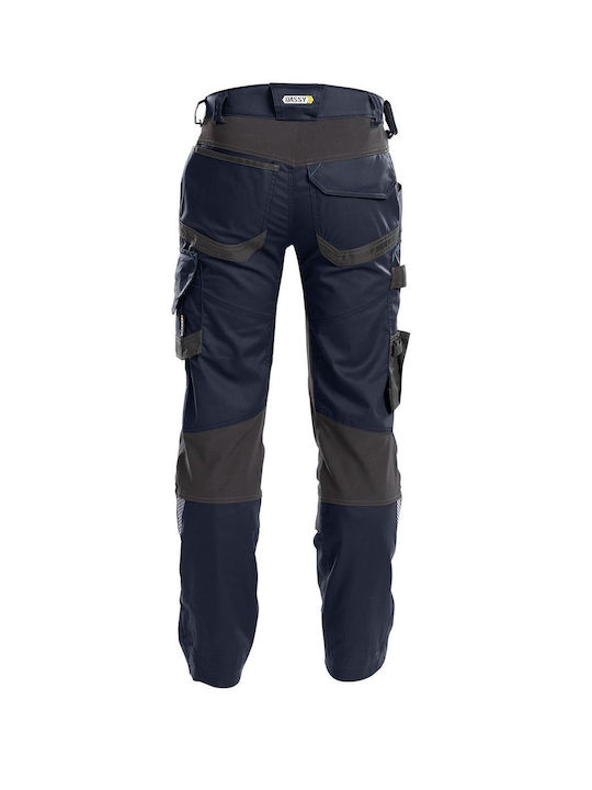Dassy Workwear Dynax Παντελόνι Εργασίας Μπλε