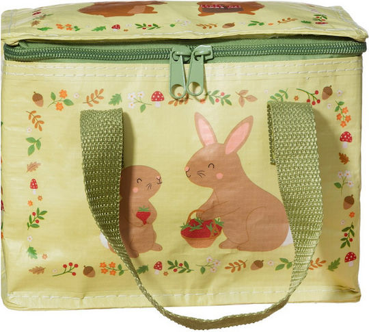 Sass & Belle Garden Friends Kids' Lunch Bag Handbag Green 21x12x15cm