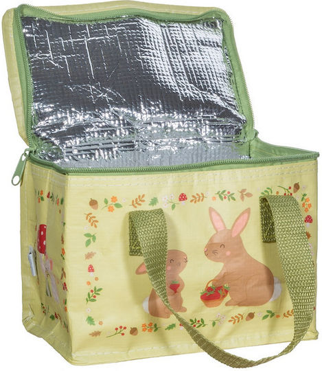 Sass & Belle Garden Friends Kids' Lunch Bag Handbag Green 21x12x15cm