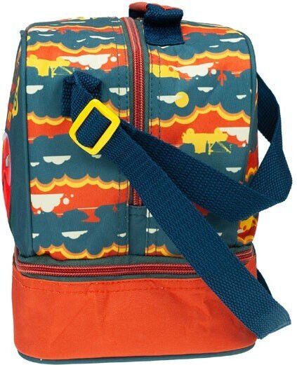 Gim School Shoulder Lunch Bag 4.5lt Multicolour Disney Cars 20 x 15 x 21cm