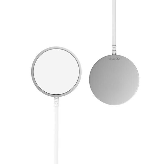 Tech-Protect Încărcător Wireless (Qi Pad) Albς (QI15W-A25)