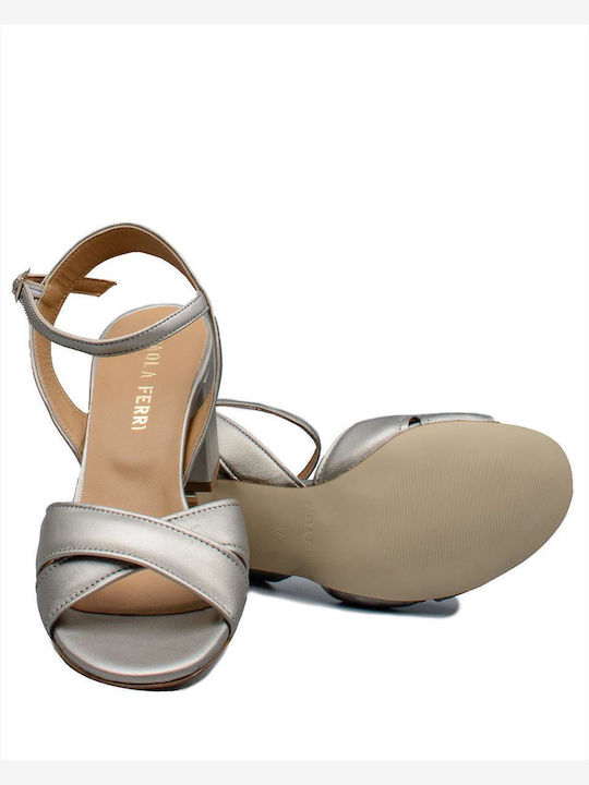 Sandals Pearly Silver
