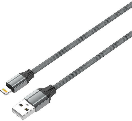 Ldnio LS441 USB-A la Cablu Lightning Gri 1m