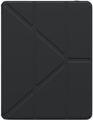 Baseus Minimalist Klappdeckel Synthetisches Leder Black (iPad 2019/2020/2021 10.2'') P40112502111-03