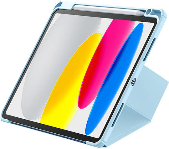 Baseus Minimalist Flip Cover Albastru deschis (iPad 2022 10.9'' - iPad 2022 10,9") P40112502311-05