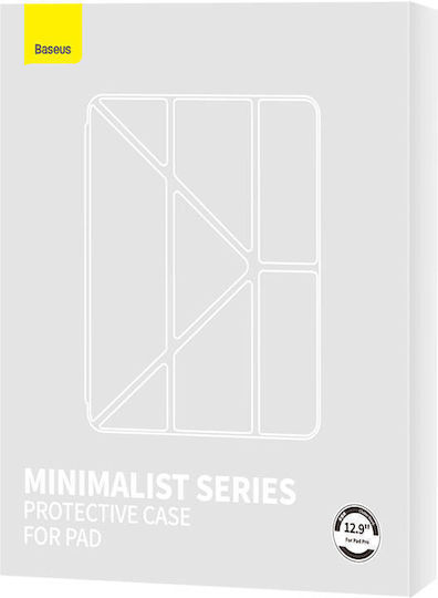 Baseus Minimalist Flip Cover Δερματίνης Μαύρο (iPad Pro 12.9")
