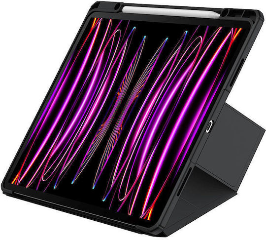 Baseus Minimalist Flip Cover Δερματίνης Μαύρο (iPad Pro 12.9")