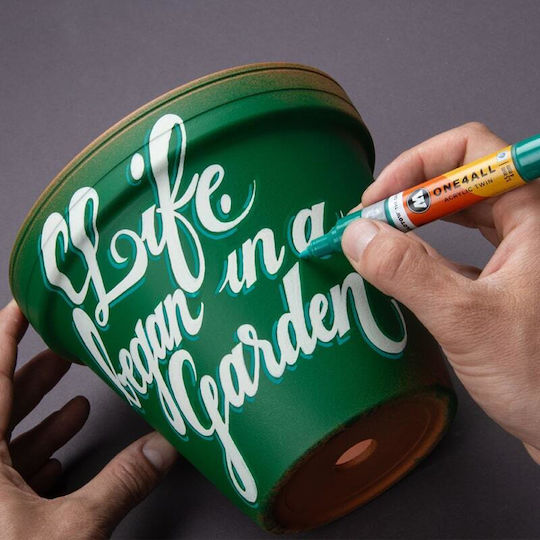 Molotow One4all Acrylic Marker 1mm Black