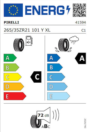 Pirelli P Zero PZ4 SC 265/40R20 104E-Commerce-Website MO1 PNCS Sommerreifen Reifen für Passagier Auto
