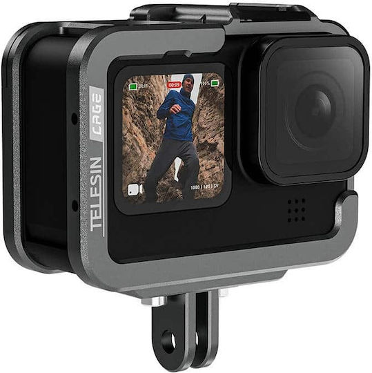 Telesin Aluminum Cage with Vertical Frame Θήκη Προστασίας για GoPro Hero 11 / Max GP-FMS-G11-TZ