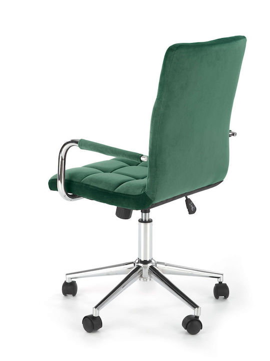 Desk Chair Gonzo 4 with Armrests Green 53x60x105cm