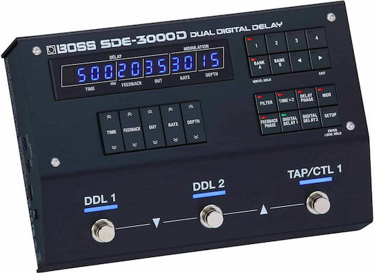 Boss SDE-3000 EVH Pedals Effect Delay Electric Guitar