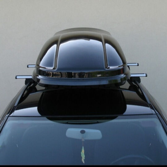 Farad Marlin Car Roof Box With Dual-Side Opening 680lt Black Glossy