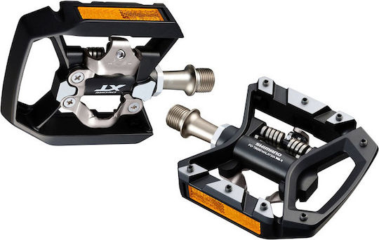 Shimano Deore Xt PD-T8000 Πετάλια Ποδηλάτου Κουμπωτά Μαύρα