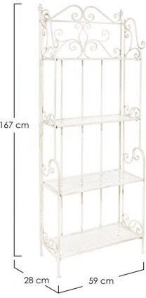 Βιβλιοθήκη Emily 59x28x167εκ. Βιβλιοθήκη Emily 59x28x167εκ.