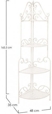 Γωνιακή Βιβλιοθήκη 48x35x165.5εκ. Γωνιακή Βιβλιοθήκη 48x35x165.5εκ.