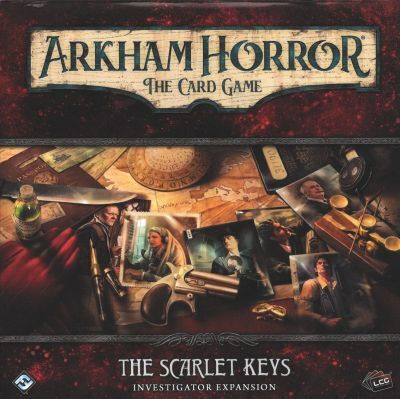 Fantasy Flight Game Expansion Arkham Horror: The Scarlet Keys Investigator for 1-2 Players 14+ Years (EN)