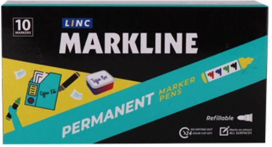 Linc Zeichenmarker Blau 10Stück