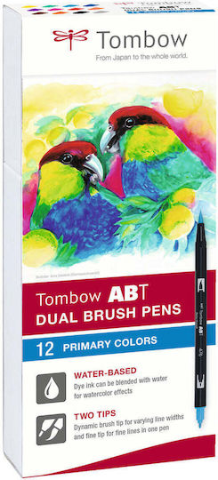 Tombow Design Markers Multicolour 12pcs