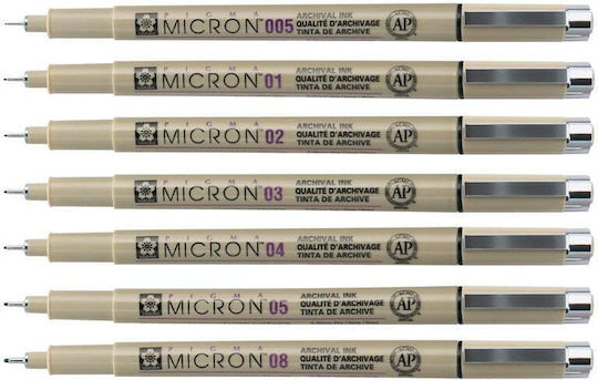 Sakura Pigma Micron 005 Μαρκαδόρος Σχεδίου Μπλε 0.2mm
